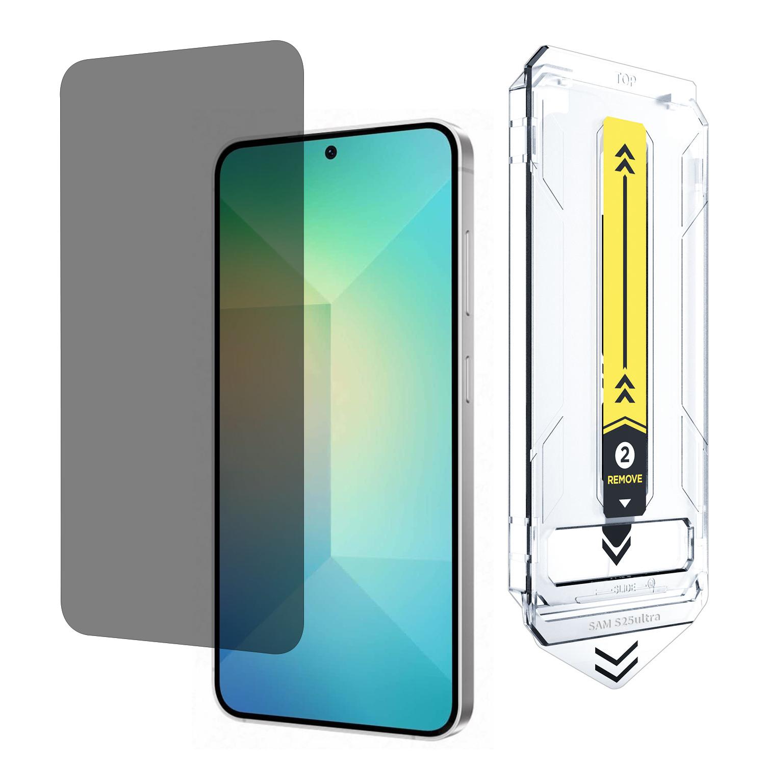 For Samsung Galaxy S24 Ultra 5G Dust-Free Easy Install Privacy Tempered Glass Film(Black Side) For Samsung Galaxy S24 Ultra 5G Dust-Free Easy Install Privacy Tempered Glass Film(Black Side)