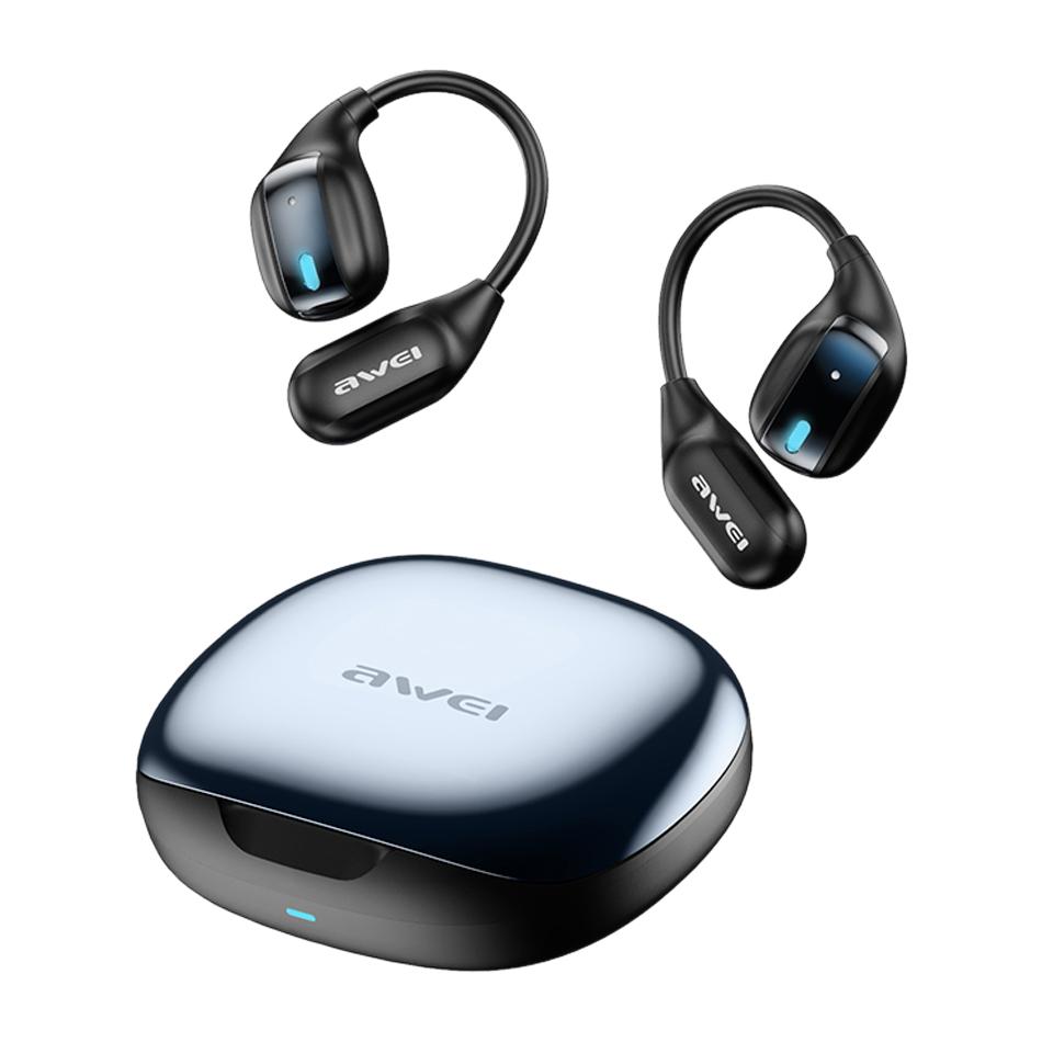 awei TZ12 Sport Wireless BT 5.4 Air Conduction Earphones(Black) awei TZ12 Sport Wireless BT 5.4 Air Conduction Earphones(Black)
