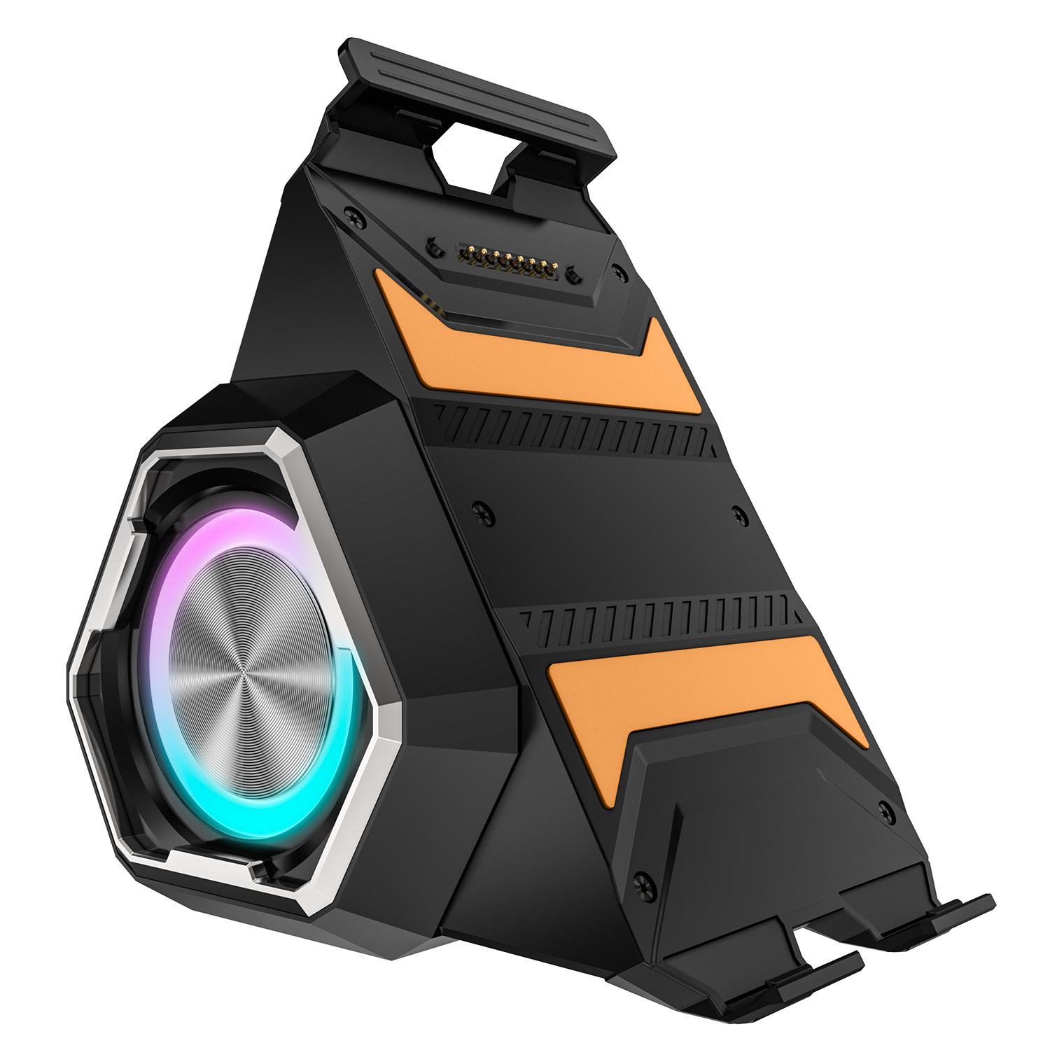 Ulefone Portable Holder Wireless Bluetooth Speaker for Ulefone Armor Pad 4 / 4 Ultra(Black) Ulefone Portable Holder Wireless Bluetooth Speaker for Ulefone Armor Pad 4 / 4 Ultra(Black)