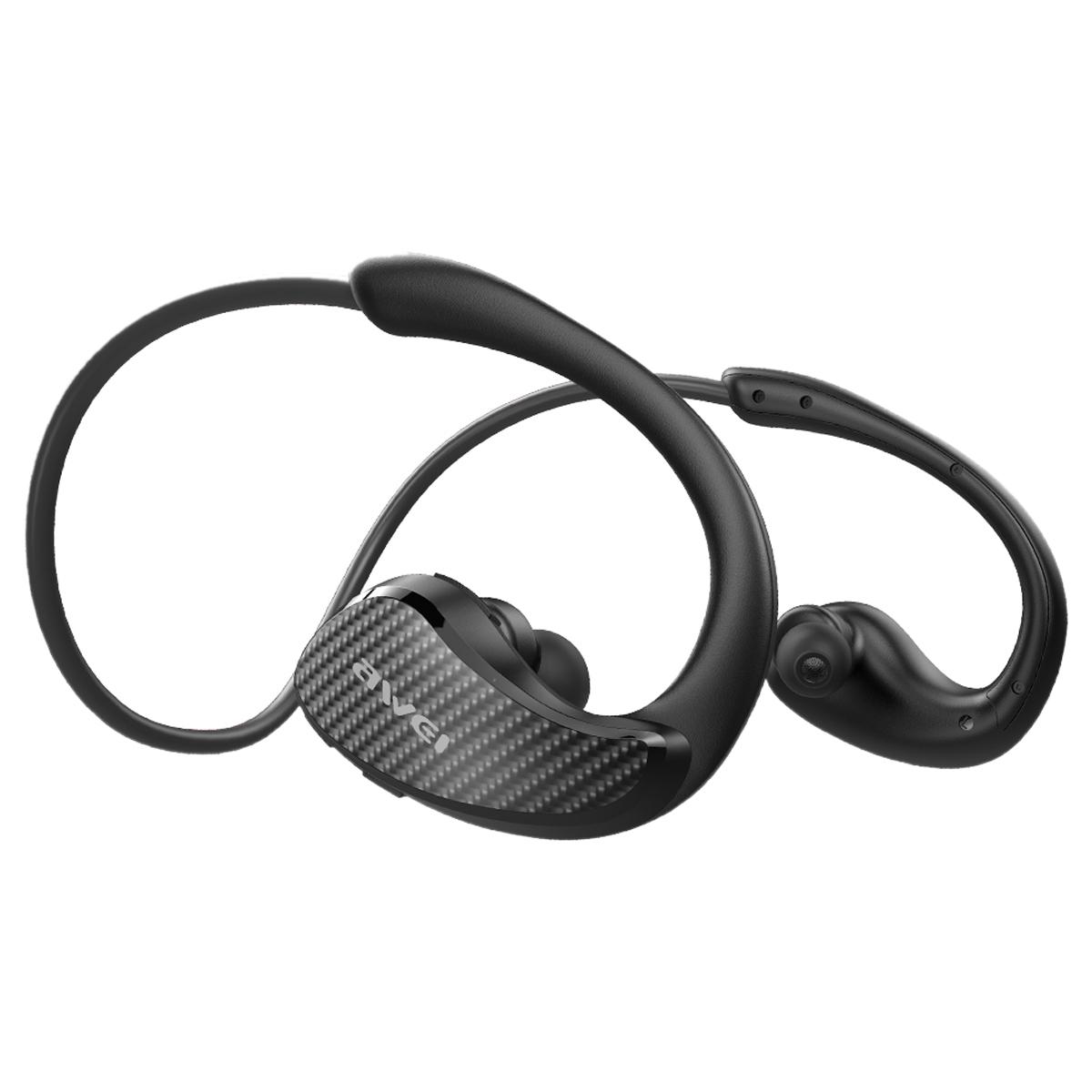 awei A881BL Neckband IPX4 Waterproof NFC Bluetooth Wireless Sport Earphones(Black) awei A881BL Neckband IPX4 Waterproof NFC Bluetooth Wireless Sport Earphones(Black)