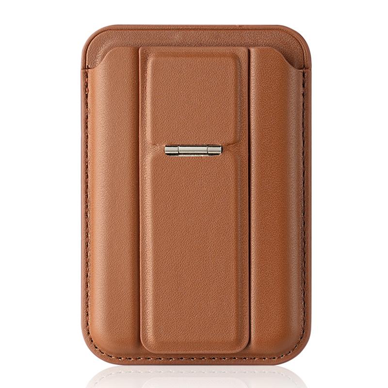 Large Capacity MagSafe Card Bag with Holder(Brown) Large Capacity MagSafe Card Bag with Holder(Brown)