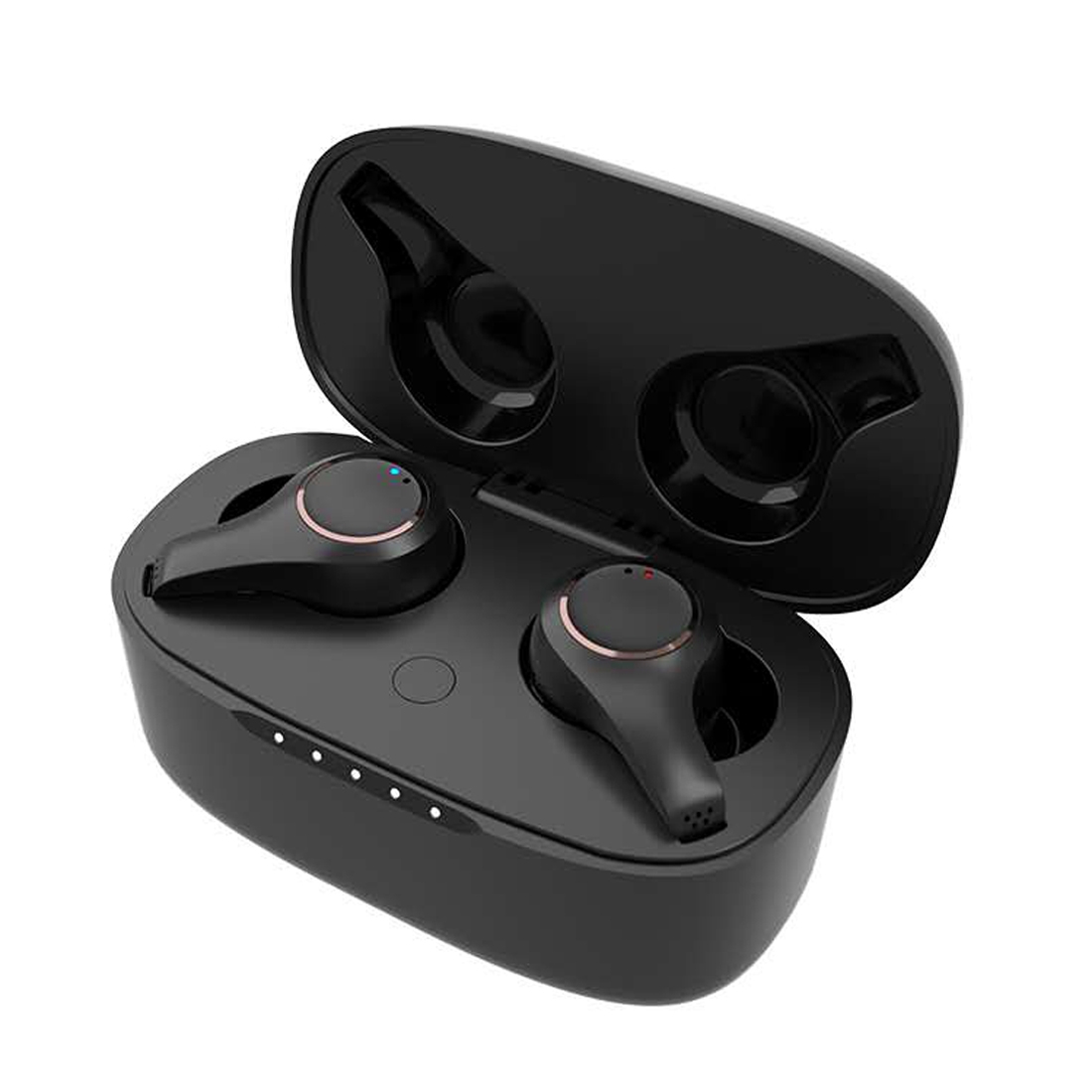 HAMTOD G08 Bluetooth 5.0 Waterproof TWS Active Noise Cancelling Wireless Bluetooth Earphone with Charging Box(Black) HAMTOD G08 Bluetooth 5.0 Waterproof TWS Active Noise Cancelling Wireless Bluetooth Earphone with Charging Box(Black)