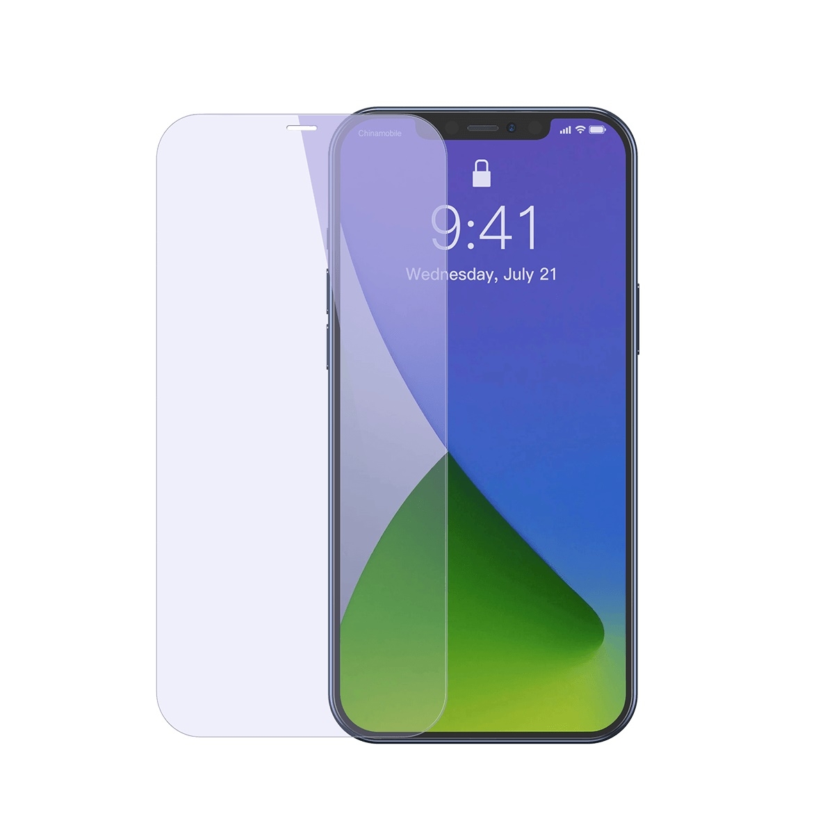 For iPhone 12 mini 2pcs Baseus 0.3mm Full-glass Anti-blue Light Tempered Film For iPhone 12 mini 2pcs Baseus 0.3mm Full-glass Anti-blue Light Tempered Film