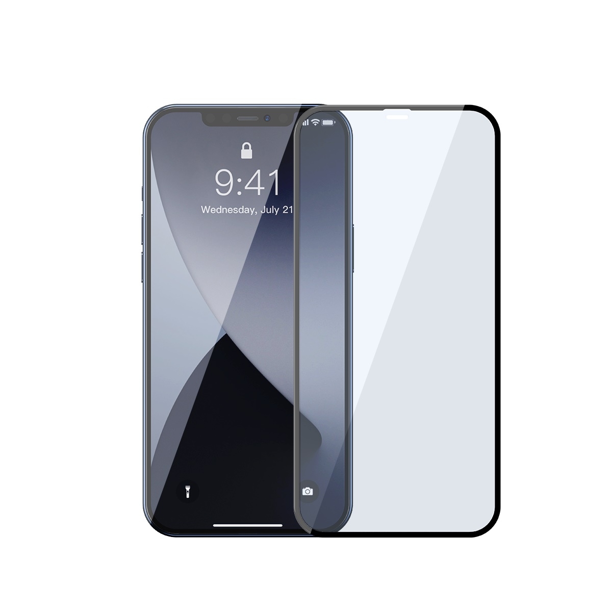 For iPhone 12 Pro Max 2pcs Baseus 0.3mm Full-screen Curved Anti-blue Light Tempered Film For iPhone 12 Pro Max 2pcs Baseus 0.3mm Full-screen Curved Anti-blue Light Tempered Film