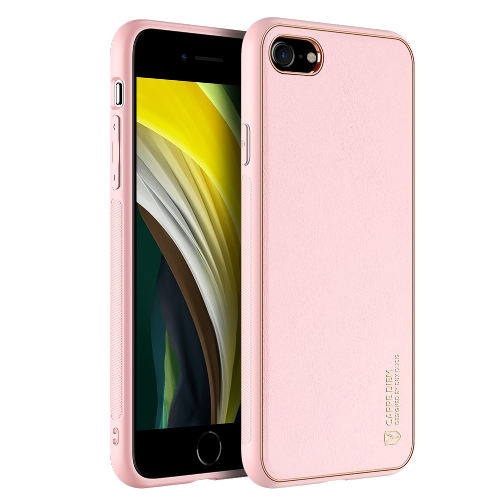 For iPhone SE 2022 / SE 2020 / 8 / 7 DUX DUCIS YOLO Series PU + PC + TPU Protective Case(Pink) For iPhone SE 2022 / SE 2020 / 8 / 7 DUX DUCIS YOLO Series PU + PC + TPU Protective Case(Pink)