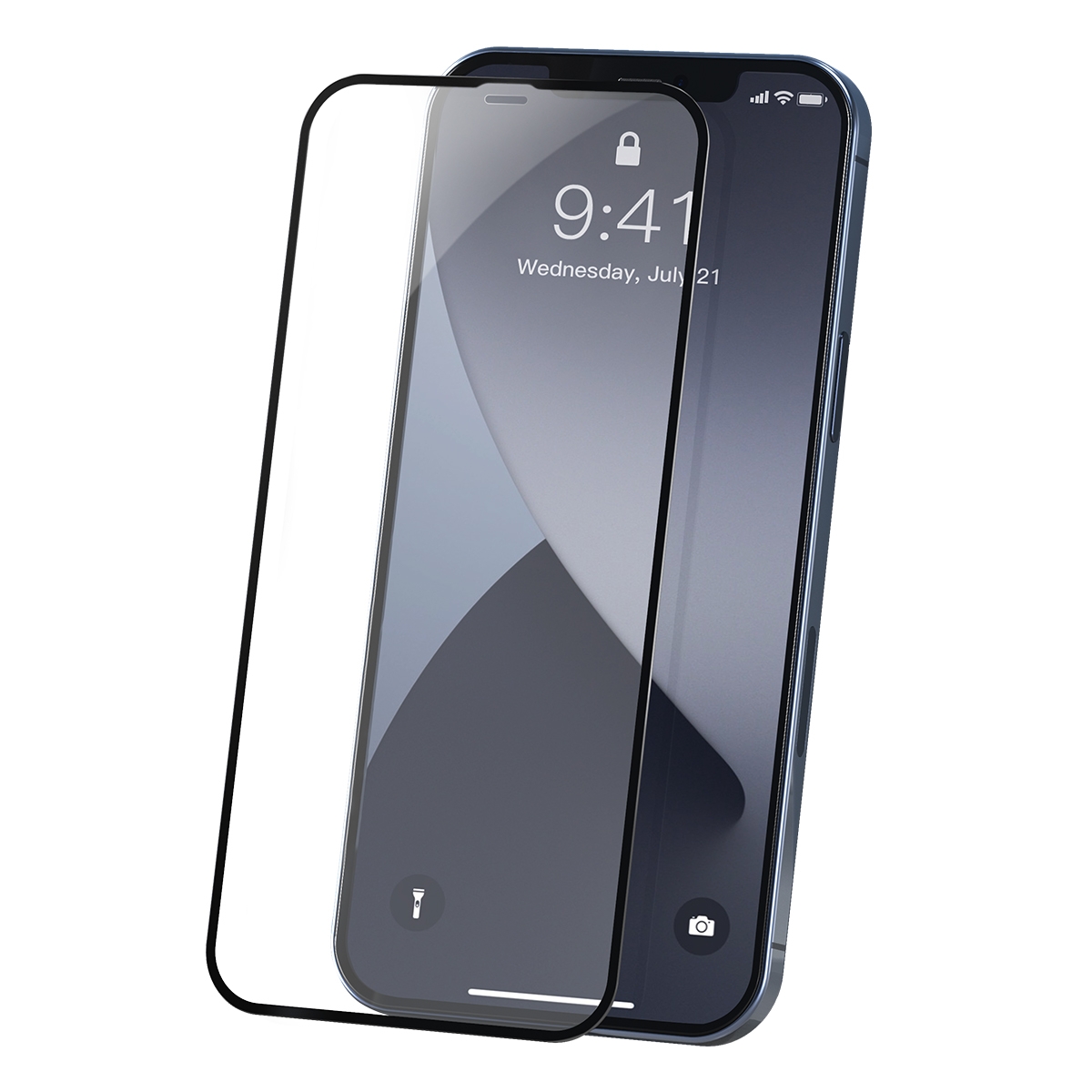 For iPhone 12 / 12 Pro Baseus 0.23mm Non-broken Edge Full-screen Curved Tempered Film For iPhone 12 / 12 Pro Baseus 0.23mm Non-broken Edge Full-screen Curved Tempered Film