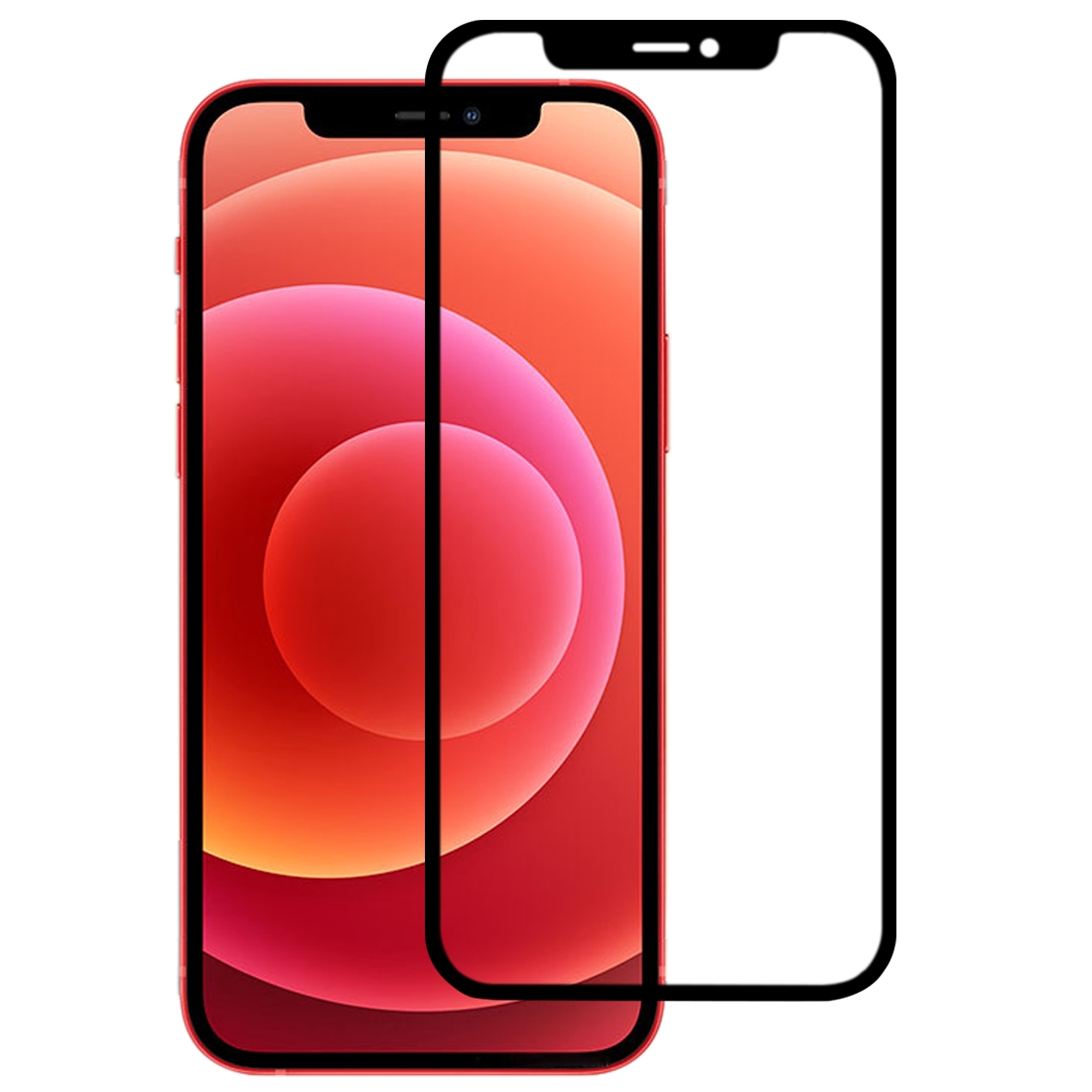 For iPhone 12 mini Full Glue Full Screen Tempered Glass Film For iPhone 12 mini Full Glue Full Screen Tempered Glass Film