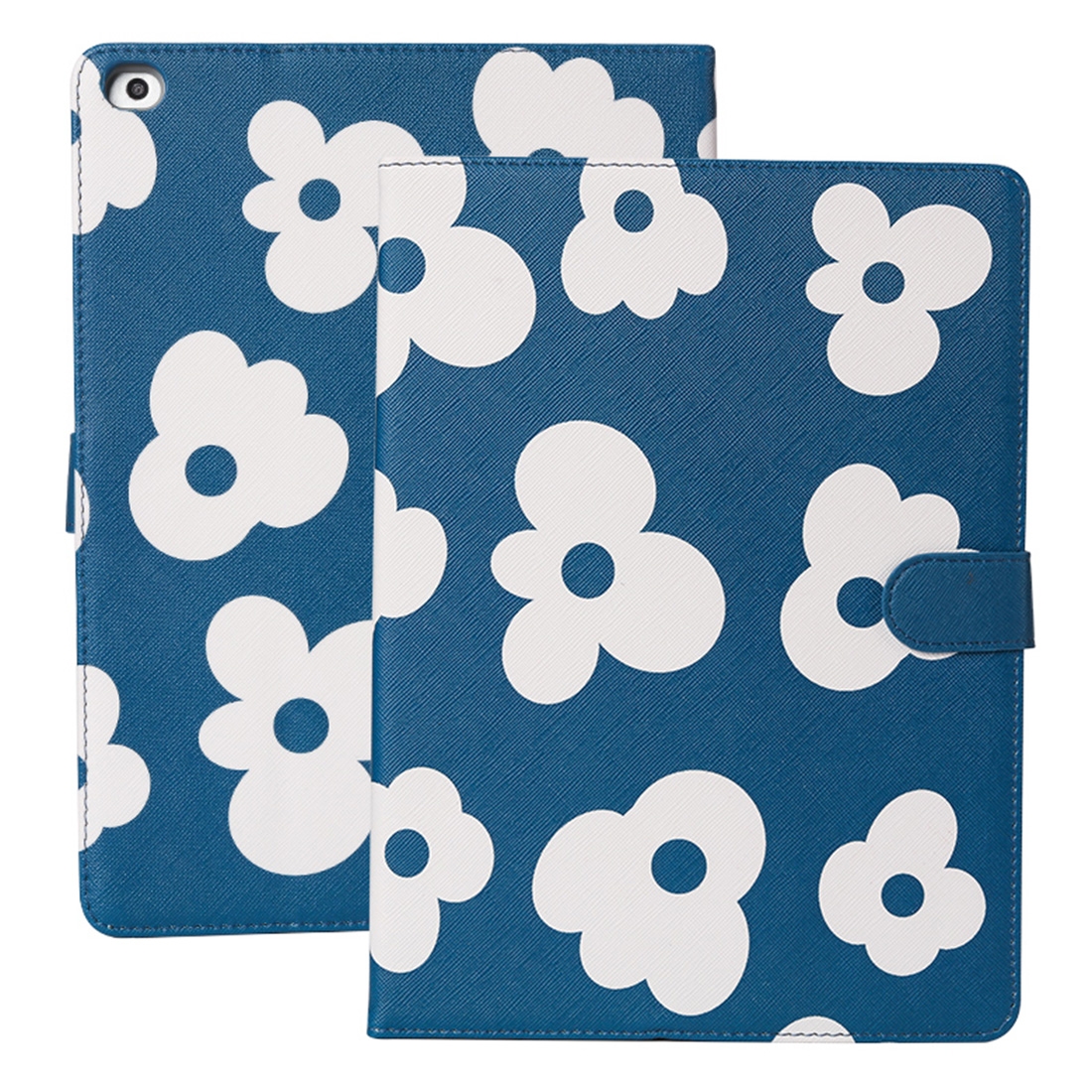 For iPad 10.2 2021 / 2020 / 2019 Flower Pattern Horizontal Flip Leather Case with Holder & Sleep / Wake-up Function(Blue) For iPad 10.2 2021 / 2020 / 2019 Flower Pattern Horizontal Flip Leather Case with Holder & Sleep / Wake-up Function(Blue)