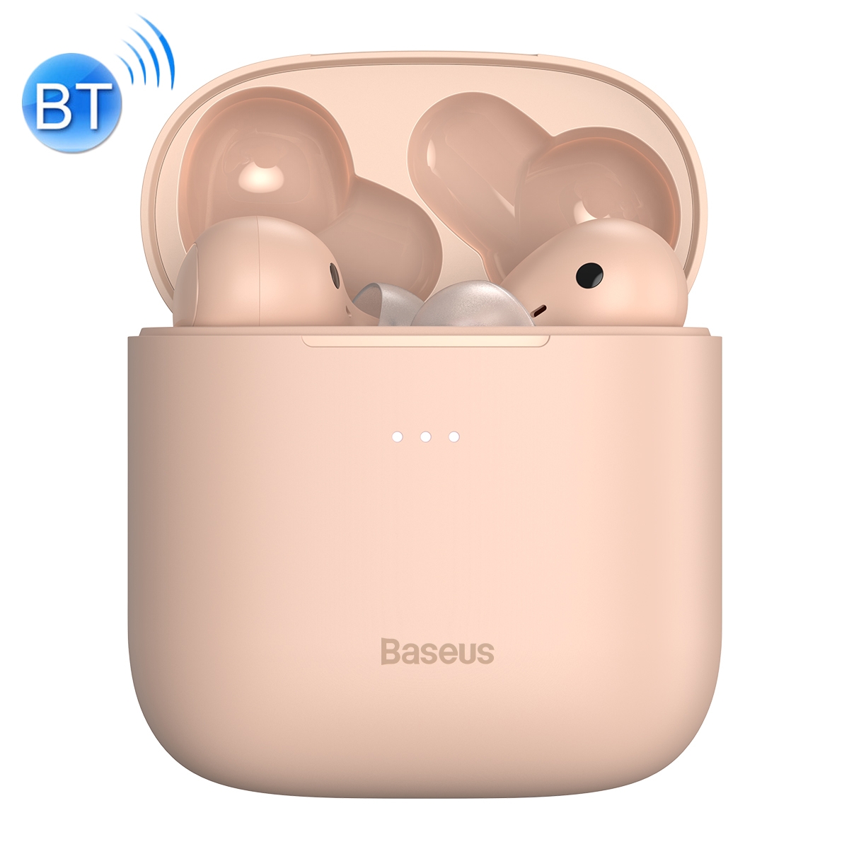 Baseus NGW06-04 Encok TWS Bluetooth 5.0 Wireless Bluetooth Earphone with Charging Box, Support Touch & Double-side Wireless Charging & Infrared In-ear Sensor(Pink) Baseus NGW06-04 Encok TWS Bluetooth 5.0 Wireless Bluetooth Earphone with Charging Box, Support Touch & Double-side Wireless Charging & Infrared In-ear Sensor(Pink)