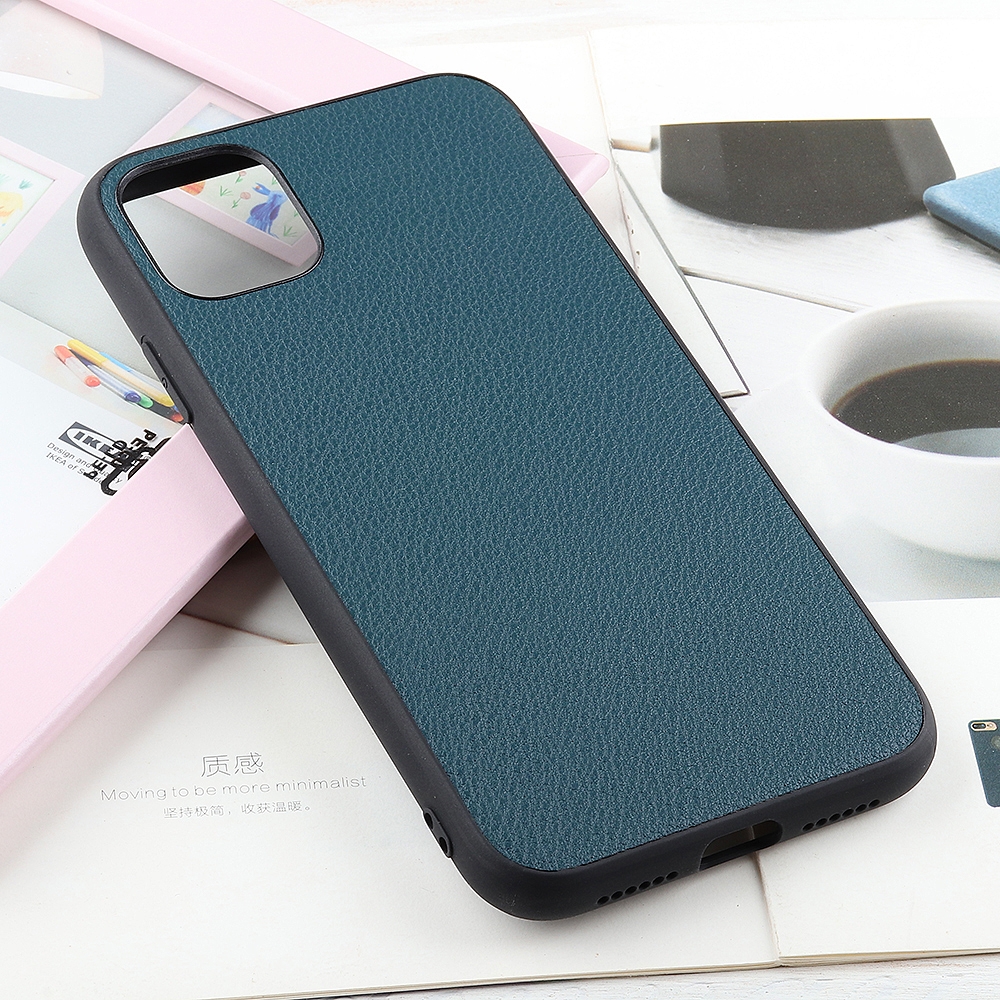 For iPhone 11 Pro Bead Texture Genuine Leather Protective Case (Green) For iPhone 11 Pro Bead Texture Genuine Leather Protective Case (Green)