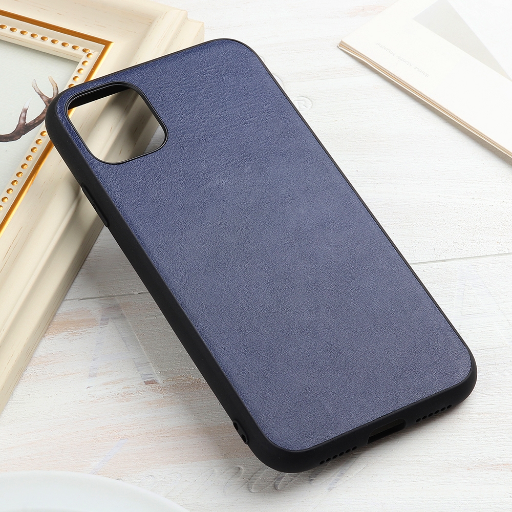 For iPhone 11 Pro Turtle Crack Texture Genuine Leather Protective Case (Blue) For iPhone 11 Pro Turtle Crack Texture Genuine Leather Protective Case (Blue)