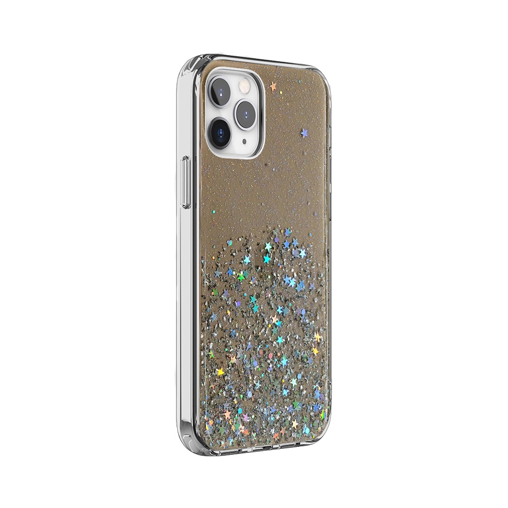 For iPhone 12 mini Stars Pattern Dropping Glue TPU Shockproof Protective Case (Brown) For iPhone 12 mini Stars Pattern Dropping Glue TPU Shockproof Protective Case (Brown)