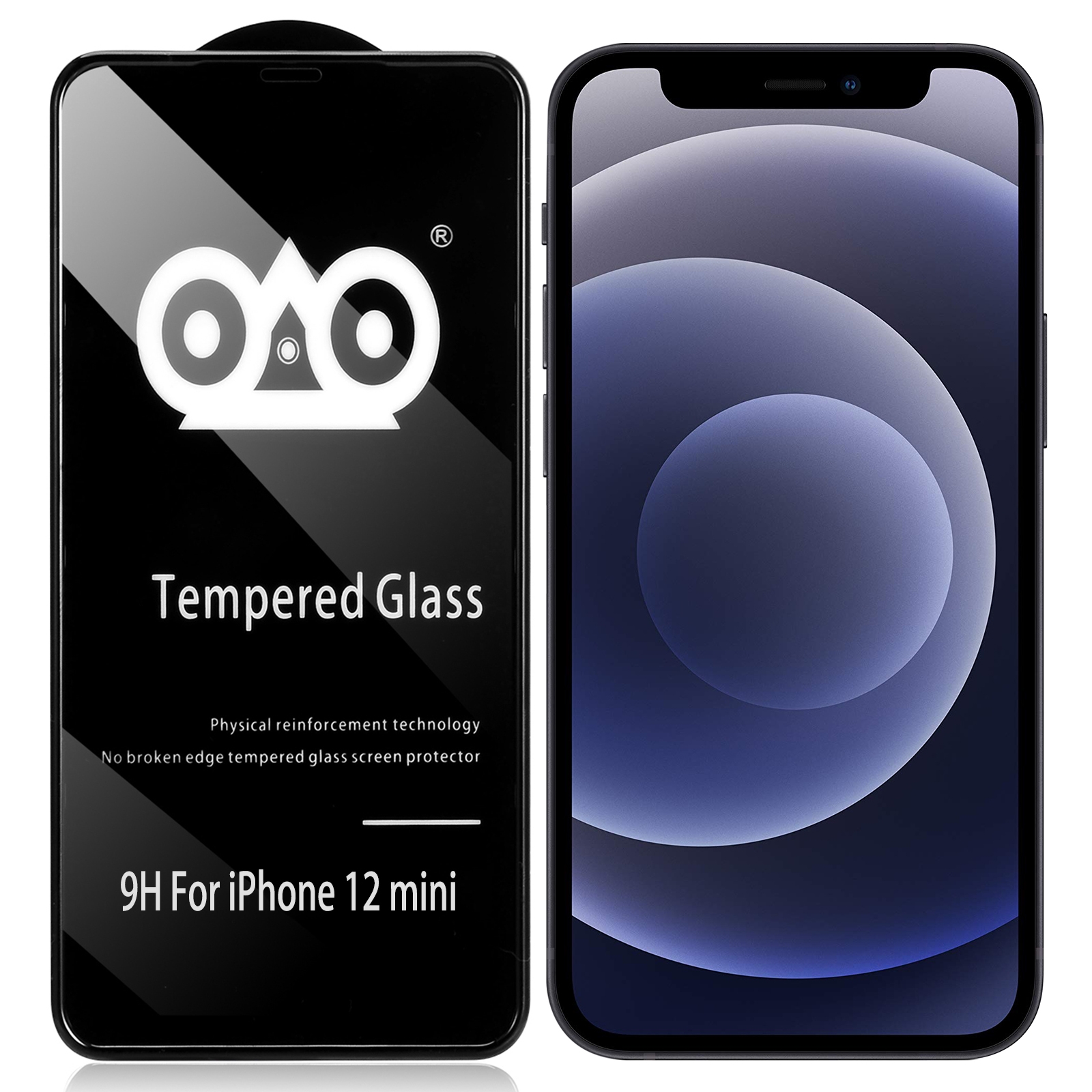 For iPhone 12 mini Shockproof Anti-breaking Edge Airbag Tempered Glass Film For iPhone 12 mini Shockproof Anti-breaking Edge Airbag Tempered Glass Film