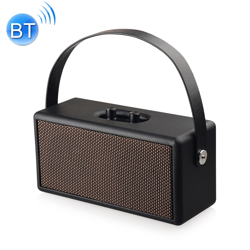 D30 Portable Subwoofer Wooden Bluetooth 4.2 Speaker, Support TF Card & 3.5mm AUX & U Disk Play(Black) D30 Portable Subwoofer Wooden Bluetooth 4.2 Speaker, Support TF Card & 3.5mm AUX & U Disk Play(Black)
