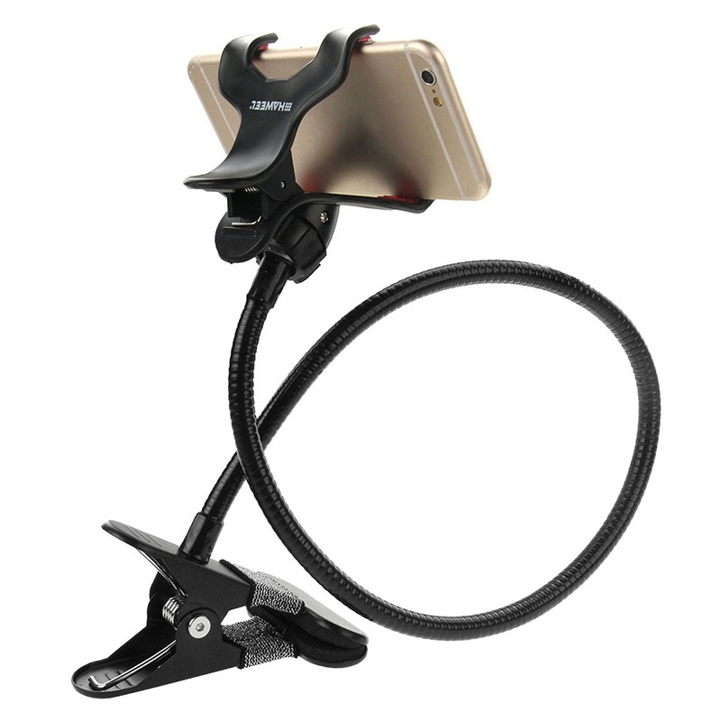 HAWEEL Flexible Long Arm Lazy Bracket Holder with Clamping Base(Black) HAWEEL Flexible Long Arm Lazy Bracket Holder with Clamping Base(Black)