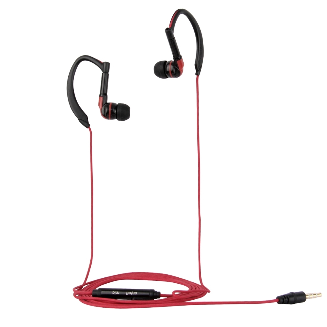 HAWEEL Weave Earhook In-ear Earphones with Mic & Line Control HAWEEL Weave Earhook In-ear Earphones with Mic & Line Control