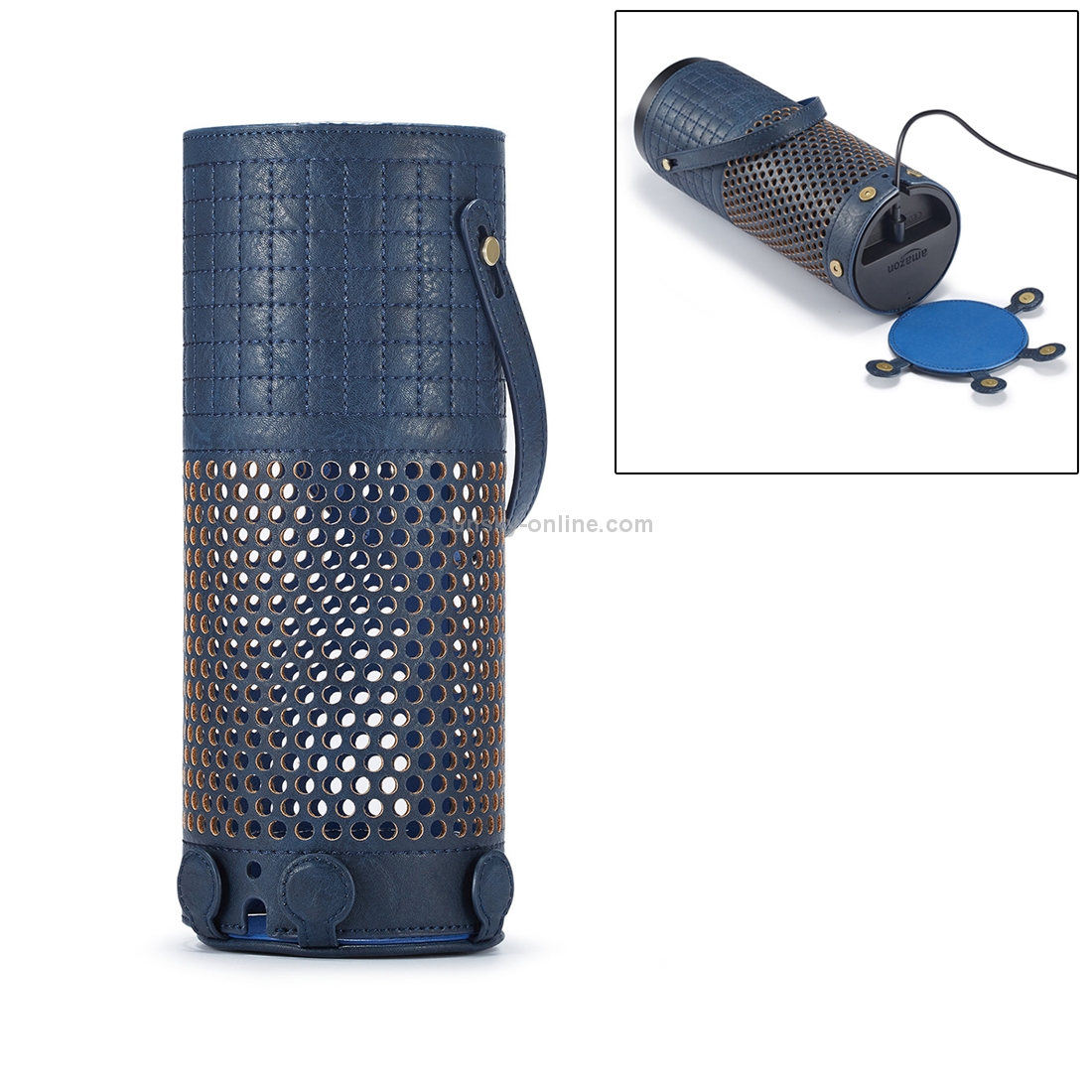 Portable Home Outdoor Smart Bluetooth Speaker Protective Bag Box for Amazon Echo / Echo Plus(Sapphire Blue) Portable Home Outdoor Smart Bluetooth Speaker Protective Bag Box for Amazon Echo / Echo Plus(Sapphire Blue)