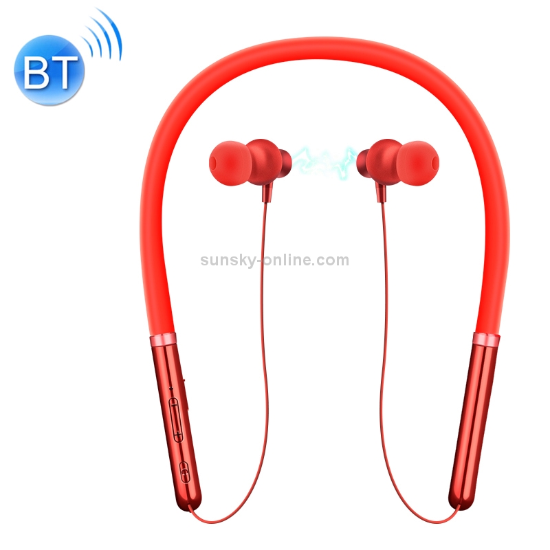 Q30 Neck Hanging Type Sport Bass Stereophonic Magnetic Attraction Bluetooth V5.0 Bluetooth Headphone(Red) Q30 Neck Hanging Type Sport Bass Stereophonic Magnetic Attraction Bluetooth V5.0 Bluetooth Headphone(Red)