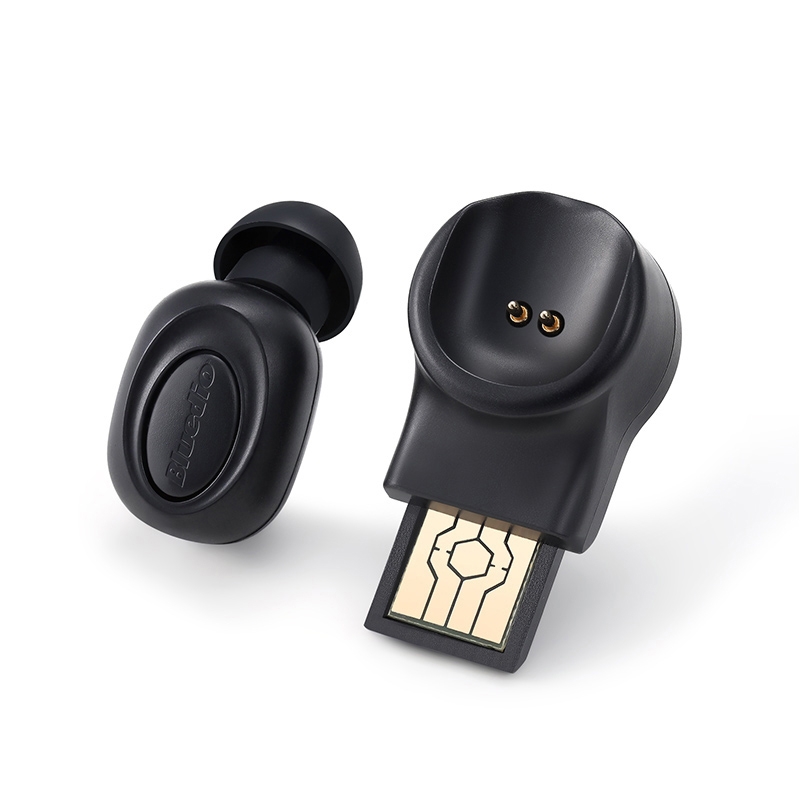 Bluedio T-talking Bluetooth Version 5.0 In-Ear Bluetooth Headset with USB Charging Cable(Black) Bluedio T-talking Bluetooth Version 5.0 In-Ear Bluetooth Headset with USB Charging Cable(Black)
