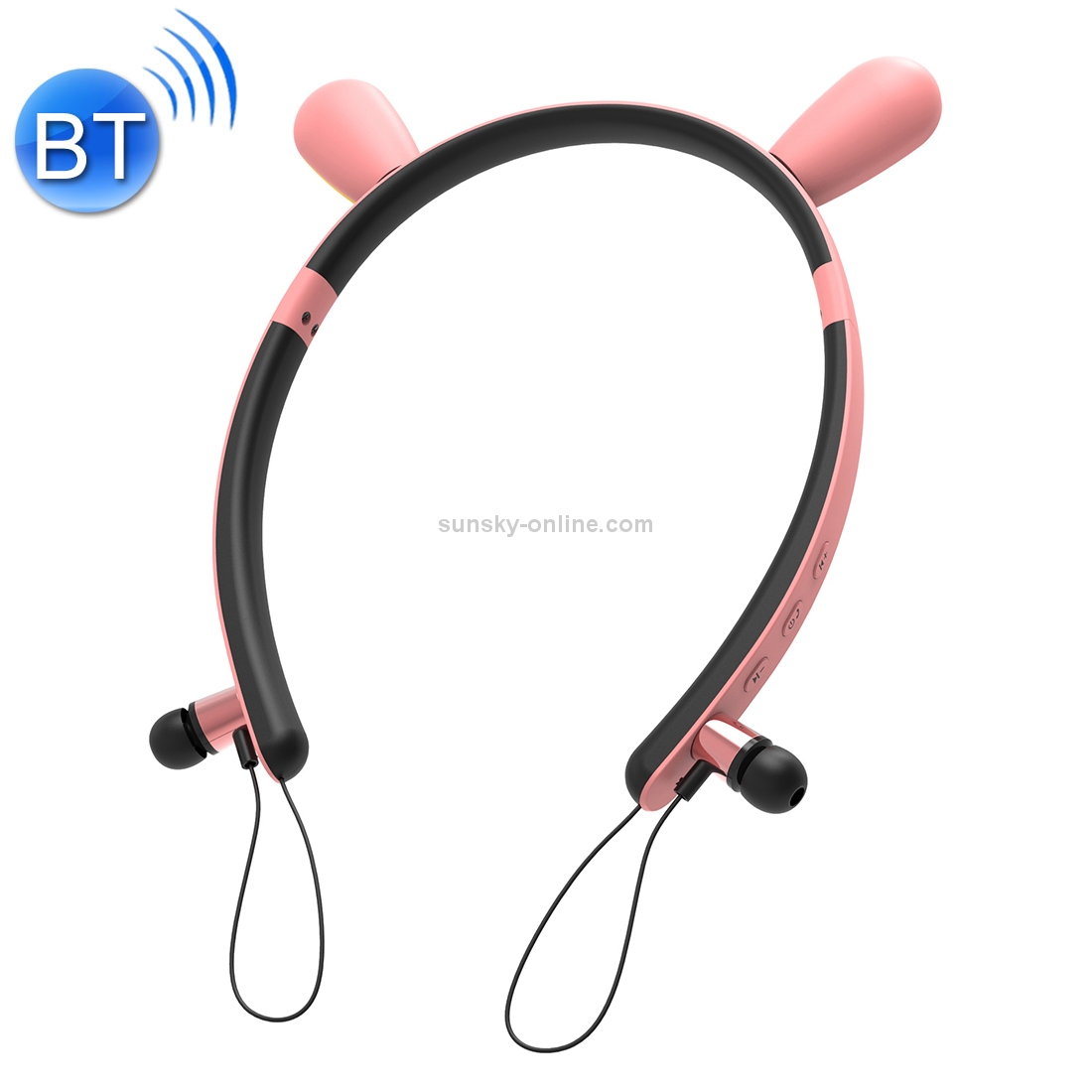 CYKE ZW29C Cartoon Rabbit Ear Shape Stereo Head-mounted Magnet Bluetooth Earphone CYKE ZW29C Cartoon Rabbit Ear Shape Stereo Head-mounted Magnet Bluetooth Earphone