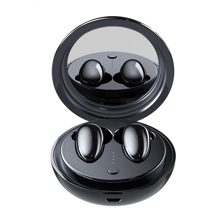 REMAX TWS-9 Bluetooth Wireless Stereo Earphone with Charging Box(Black) REMAX TWS-9 Bluetooth Wireless Stereo Earphone with Charging Box(Black)