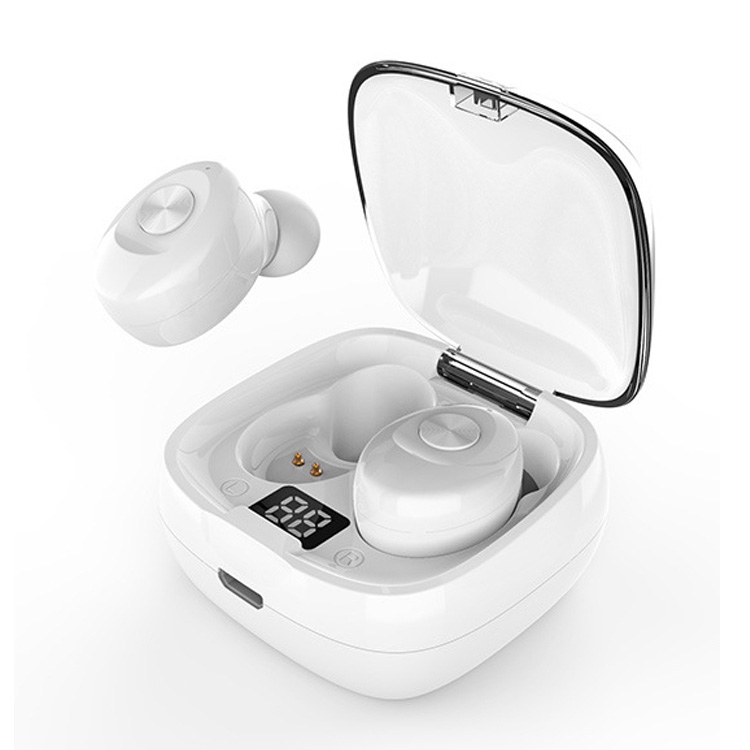 XG-8 TWS Digital Display Touch Bluetooth Earphone with Magnetic Charging Box(White) XG-8 TWS Digital Display Touch Bluetooth Earphone with Magnetic Charging Box(White)