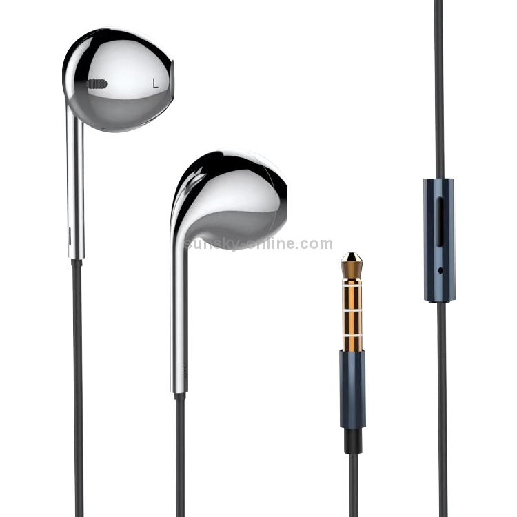 3.5mm Plug In-Ear Wired Stereo Metal Earphone with Mic 3.5mm Plug In-Ear Wired Stereo Metal Earphone with Mic