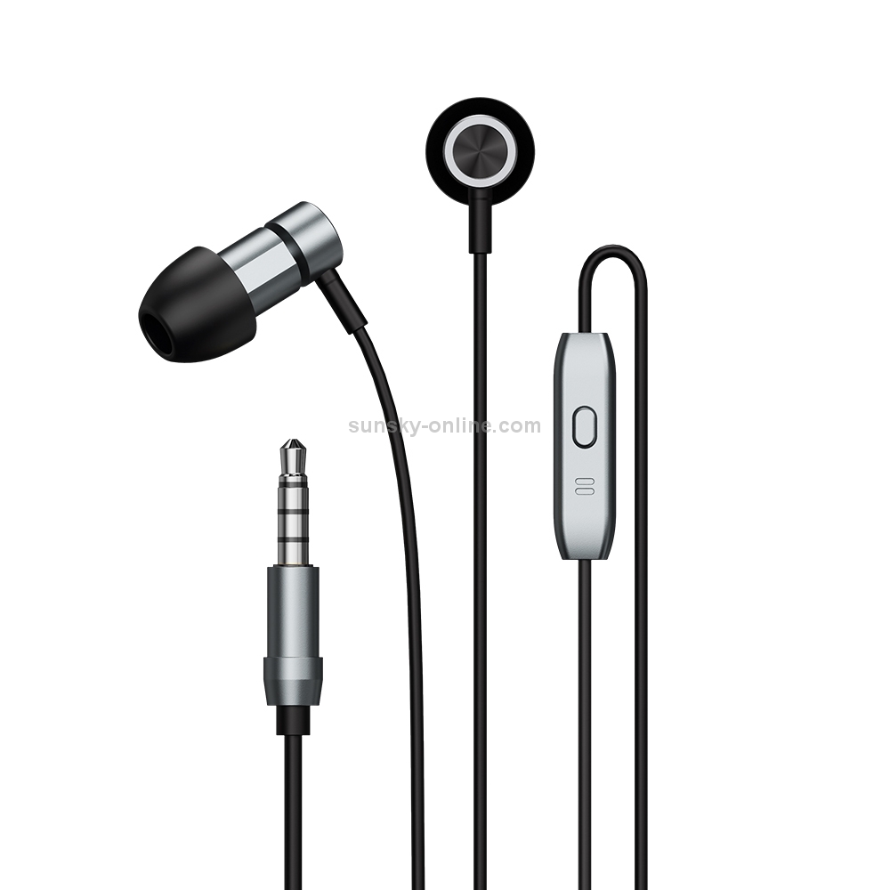 REMAX RM-630 3.5mm Gold Pin In-Ear Stereo Metal Music Earphone with Wire Control + MIC, Support Hands-free (Tarnish) REMAX RM-630 3.5mm Gold Pin In-Ear Stereo Metal Music Earphone with Wire Control + MIC, Support Hands-free (Tarnish)