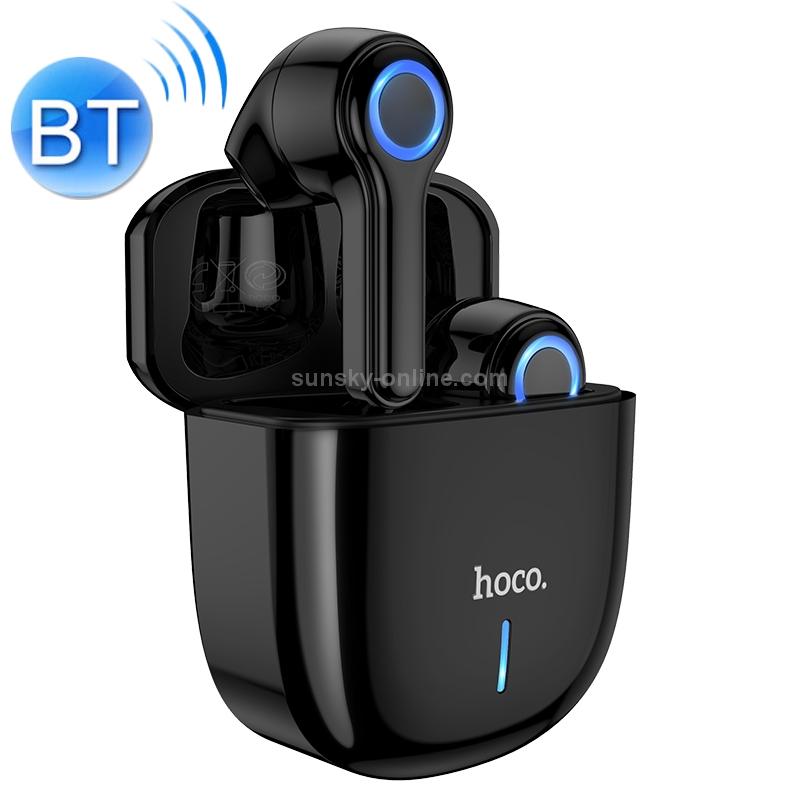 hoco ES45 Harmony Sound TWS Wireless Bluetooth Earphone with Charging Box, Support Touch & Call & Siri(Black) hoco ES45 Harmony Sound TWS Wireless Bluetooth Earphone with Charging Box, Support Touch & Call & Siri(Black)