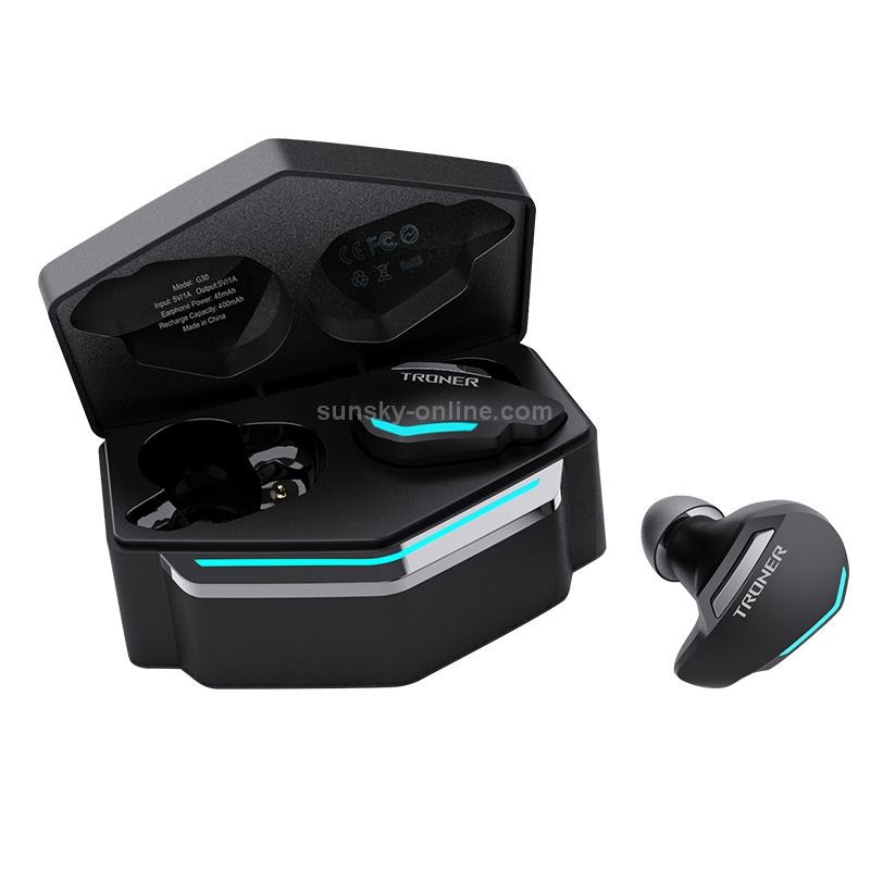 Langsdom G30 5.0 TWS No Delay Gaming Music Wireless Bluetooth Earphone with Charging Box(Black) Langsdom G30 5.0 TWS No Delay Gaming Music Wireless Bluetooth Earphone with Charging Box(Black)