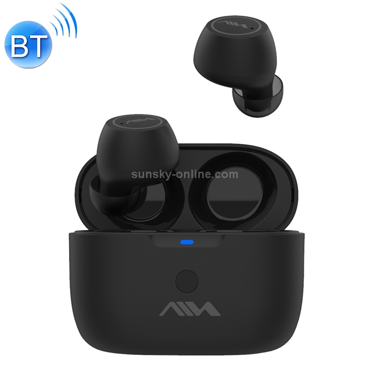 AIN MK-T21 TWS Intelligent Noise Reduction In-ear Bluetooth Earphone with Charging Box, Support Touch & One-key Reset & Automatic Connection AIN MK-T21 TWS Intelligent Noise Reduction In-ear Bluetooth Earphone with Charging Box, Support Touch & One-key Reset & Automatic Connection