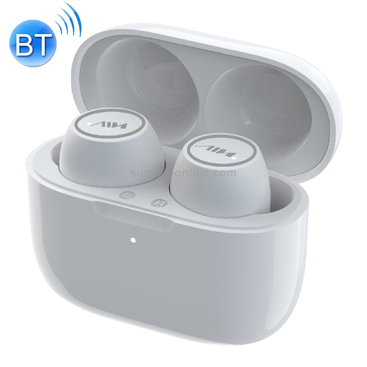 AIN MK-T21 TWS Intelligent Noise Reduction In-ear Bluetooth Earphone with Charging Box, Support Touch & One-key Reset & Automatic Connection (White) AIN MK-T21 TWS Intelligent Noise Reduction In-ear Bluetooth Earphone with Charging Box, Support Touch & One-key Reset & Automatic Connection (White)
