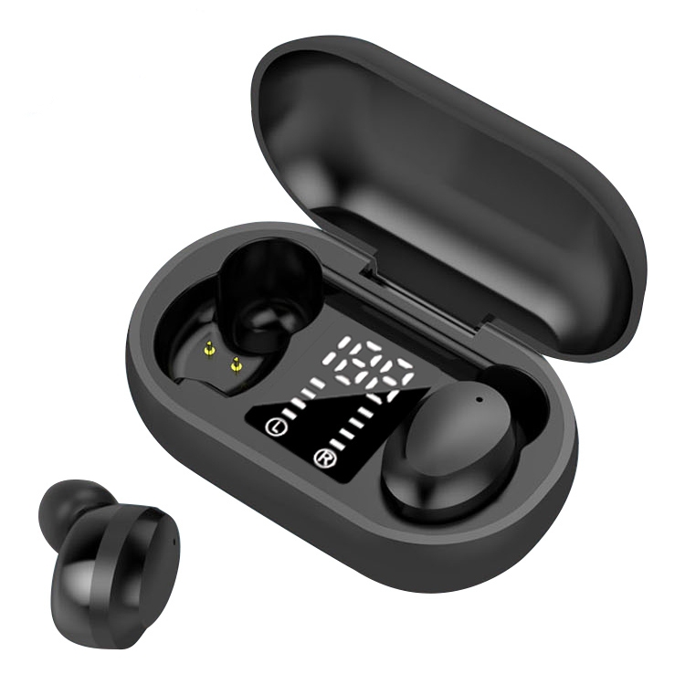 F12 CVC 8.0 Noise Reduction Bluetooth Earphone with Charging Box & Three-screen Battery Display, Support Touch & HD Call & Siri & Automatic Pairing F12 CVC 8.0 Noise Reduction Bluetooth Earphone with Charging Box & Three-screen Battery Display, Support Touch & HD Call & Siri & Automatic Pairing