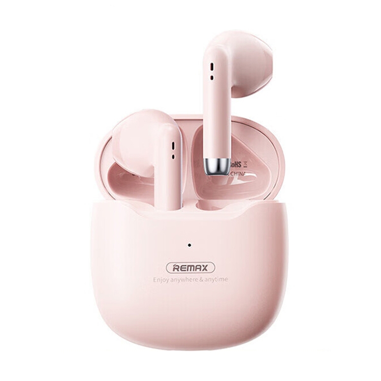 REMAX TWS-19 Semi In-ear Dual Host Wireless Bluetooth Earphones (Pink) REMAX TWS-19 Semi In-ear Dual Host Wireless Bluetooth Earphones (Pink)