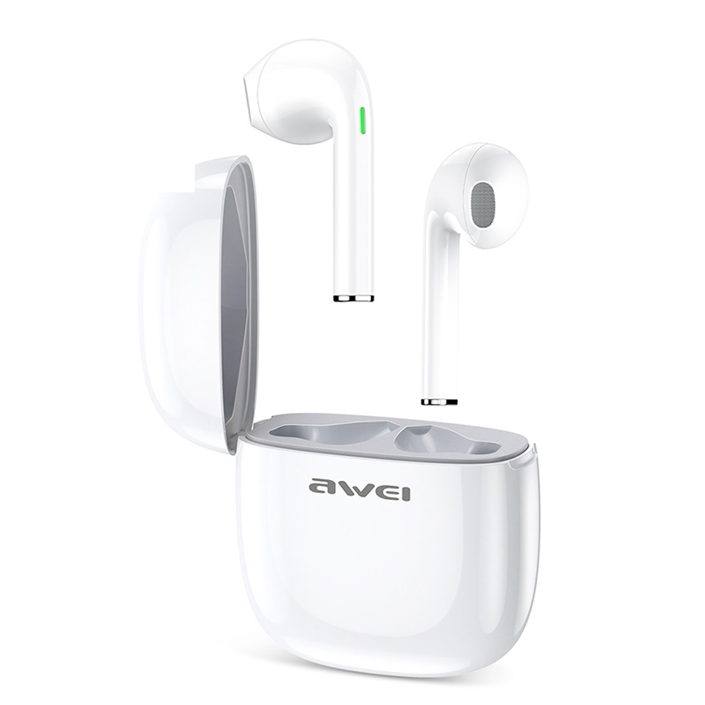 awei T28 Bluetooth V5.0 Ture Wireless Sports TWS Headset with Charging Case(White) awei T28 Bluetooth V5.0 Ture Wireless Sports TWS Headset with Charging Case(White)