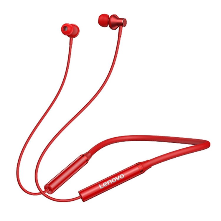 Original Lenovo HE05X IPX5 Waterproof Neck-mounted Bluetooth Earphone with Magnetic & Wire Control Function (Red) Original Lenovo HE05X IPX5 Waterproof Neck-mounted Bluetooth Earphone with Magnetic & Wire Control Function (Red)