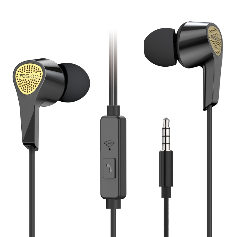 Yesido YH25 3.5mm In-Ear Wired Earphone, Length: 1.2m Yesido YH25 3.5mm In-Ear Wired Earphone, Length: 1.2m