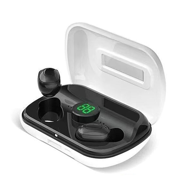 X10 TWS Digital Display Bluetooth 5.0 Wireless Headset with Charging Box(White) X10 TWS Digital Display Bluetooth 5.0 Wireless Headset with Charging Box(White)
