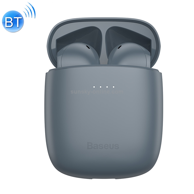 Baseus NGW04P-0G TWS IP54 Waterproof Bluetooth 5.0 Touch Bluetooth Earphone with Charging Box, Support Call & Voice Assistant & QI Wireless Charging(Grey) Baseus NGW04P-0G TWS IP54 Waterproof Bluetooth 5.0 Touch Bluetooth Earphone with Charging Box, Support Call & Voice Assistant & QI Wireless Charging(Grey)