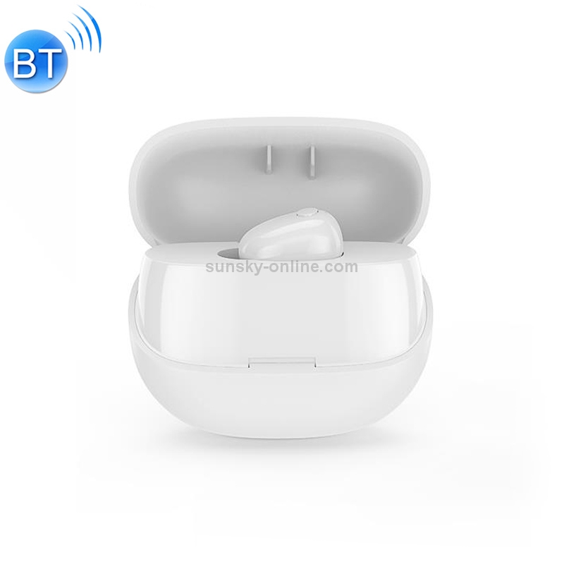 BTH-IP8 Mini Single In-Ear Wireless Bluetooth Headset V5.0 with Charging Case(White) BTH-IP8 Mini Single In-Ear Wireless Bluetooth Headset V5.0 with Charging Case(White)