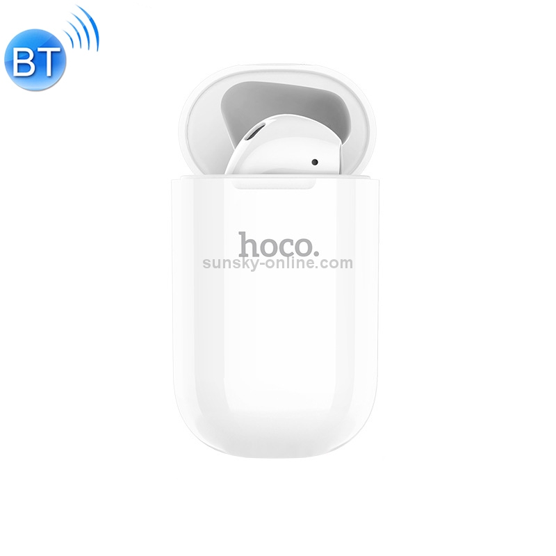 HOCO E43 Plus TWS White Single Right Ear Bluetooth 5.0 Headset with Wireless Charging Box HOCO E43 Plus TWS White Single Right Ear Bluetooth 5.0 Headset with Wireless Charging Box