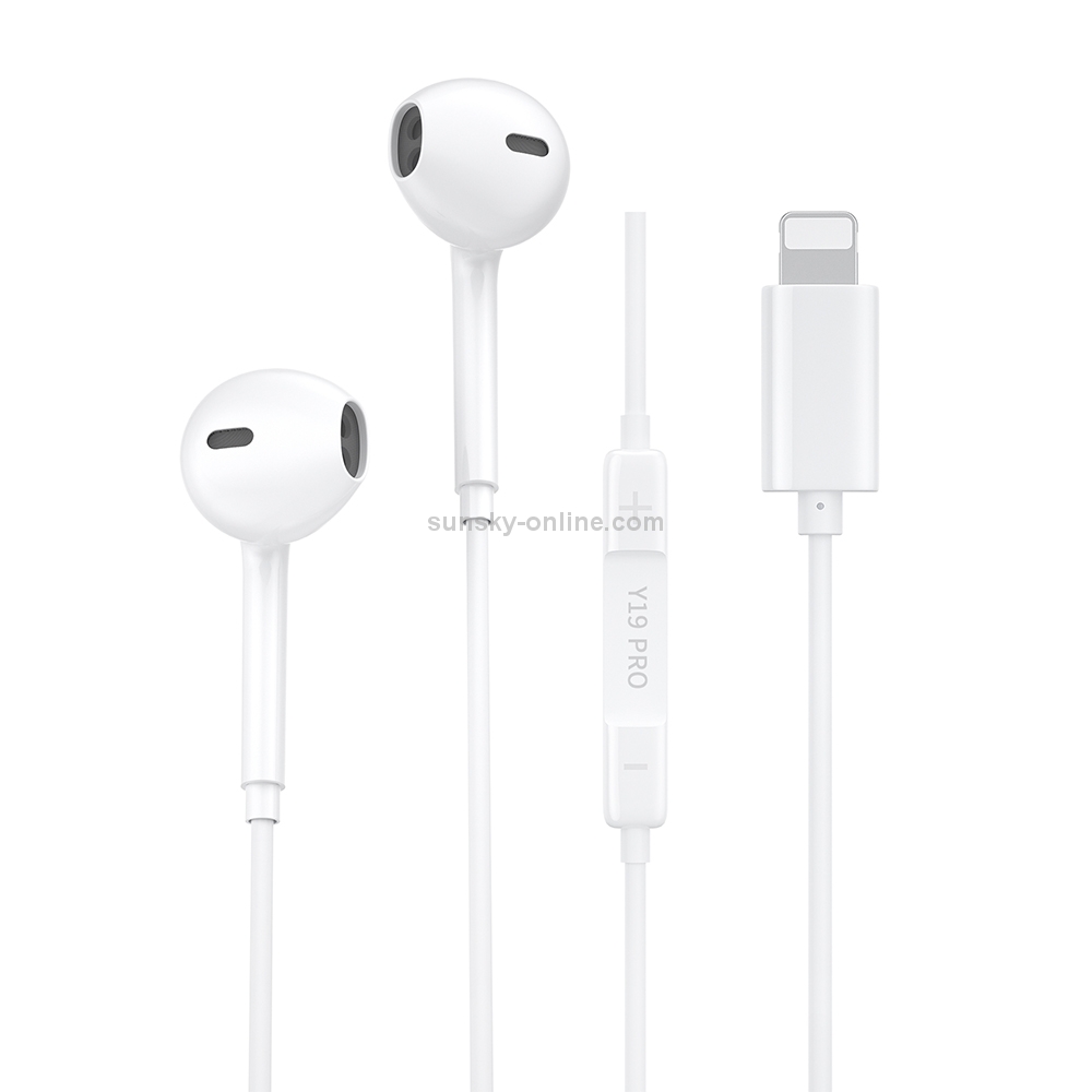 WK Y19 Pro iDeal Series 8 Pin In-Ear HIFI Stereo Wired Earphone, Length: 1.2m WK Y19 Pro iDeal Series 8 Pin In-Ear HIFI Stereo Wired Earphone, Length: 1.2m