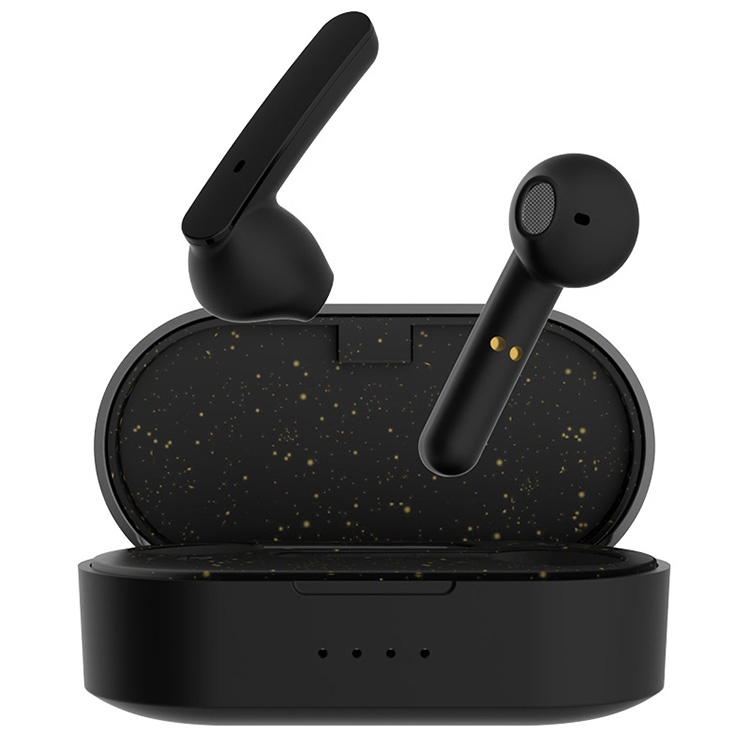 Z5 TWS Bluetooth 5.0 Touch Mini Wireless Bluetooth Earphone with Magnetic Charging Box, Support Call & Voice Assistant & IOS System Pop-up Window(Black)