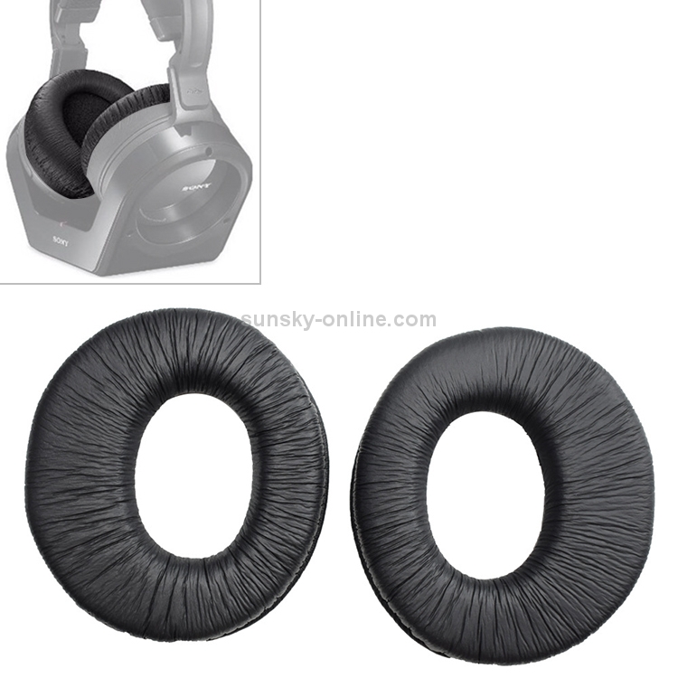 2 PCS For Sony MDR-RF970R / 960R / RF925R / RF860F / RF985R Earphone Cushion Cover Earmuffs Replacement Earpads without Mesh 2 PCS For Sony MDR-RF970R / 960R / RF925R / RF860F / RF985R Earphone Cushion Cover Earmuffs Replacement Earpads without Mesh