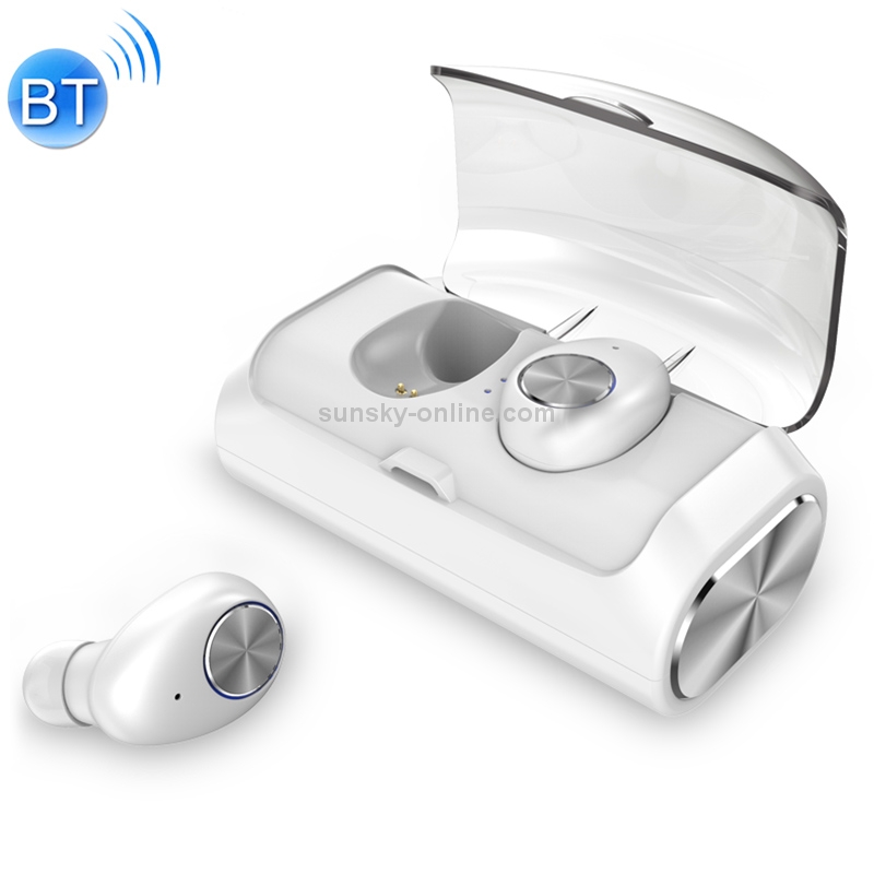 KIVEE KV-TW03 TWS V5.0 Wireless Stereo Bluetooth Headset with 2600mAh Charging Case(White) KIVEE KV-TW03 TWS V5.0 Wireless Stereo Bluetooth Headset with 2600mAh Charging Case(White)