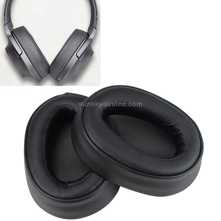 2pcs Sponge Headphone Protective Case for Sony MDR-100ABN / WH-H900N(Black) 2pcs Sponge Headphone Protective Case for Sony MDR-100ABN / WH-H900N(Black)