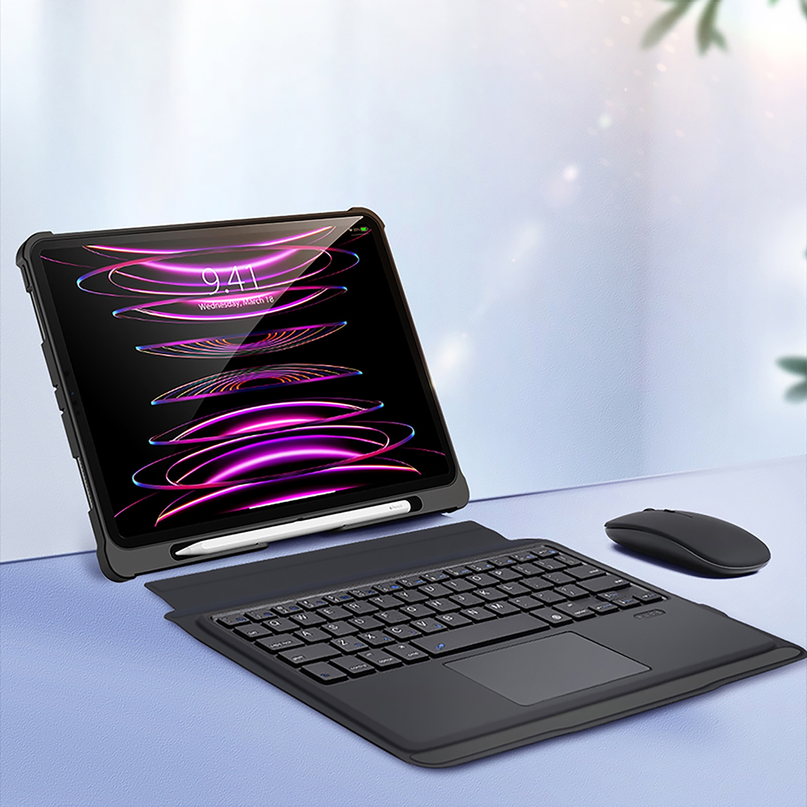 DUX DUCIS For iPad Air 4&5 / iPad Pro 11 2018/2020/2021/2022 SK Series Detachable Touch Bluetooth Keyboard PU Leather + Silicone Tablet Case with Smart Sleep & Wake-up / Pen Slot / Bracket(Black) DUX DUCIS For iPad Air 4&5 / iPad Pro 11 2018/2020/2021/2022 SK Series Detachable Touch Bluetooth Keyboard PU Leather + Silicone Tablet Case with Smart Sleep & Wake-up / Pen Slot / Bracket(Black)