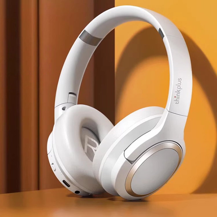 Lenovo TH40 Head-mounted Active Noise Reduction Bluetooth Headphone (White) Lenovo TH40 Head-mounted Active Noise Reduction Bluetooth Headphone (White)