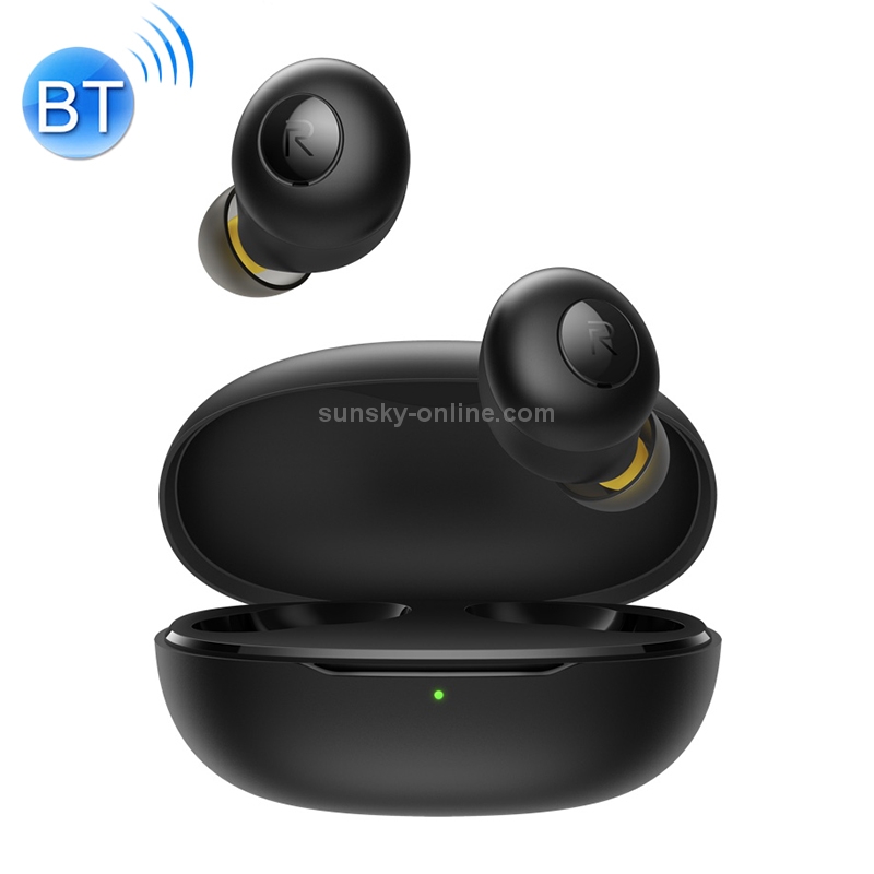 [HK Warehouse] Realme Buds Q Bluetooth 5.0 IPX4 Waterproof TWS True Wireless Stereo Earphone(Black)