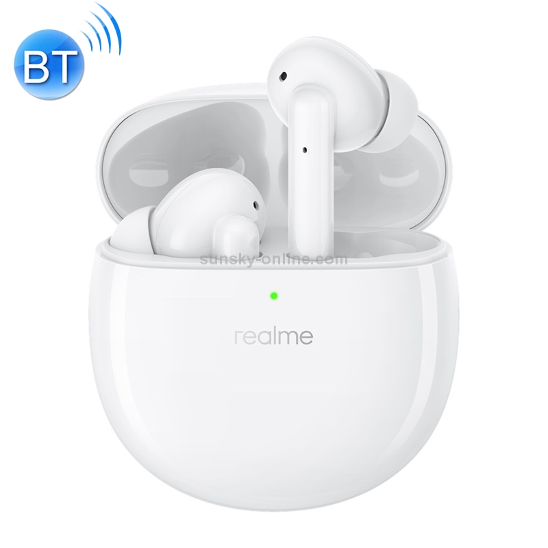 [HK Warehouse] Realme Buds Air Pro Bluetooth 5.0 IPX4 Waterproof Noise Cancelling TWS True Wireless Stereo Earphone(White)